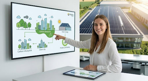 Energía solar y sostenibilidad: cómo reducir tu huella de carbono sin sacrificar rentabilidad